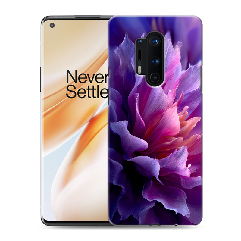 Силиконовый противоударный чехол на OnePlus 8 Pro с принтом женский цветы Силиконовый противоударный чехол на OnePlus 8 Pro с принтом женский цветы