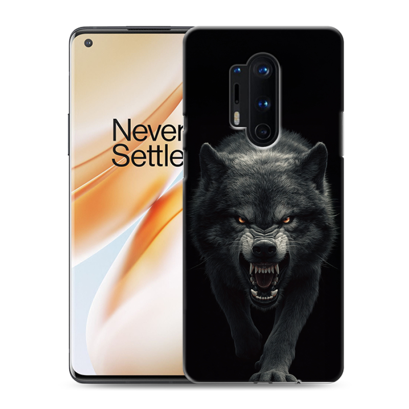 Силиконовый чехол на OnePlus 8 Pro с принтом Волк Силиконовый чехол на OnePlus 8 Pro с принтом Волк