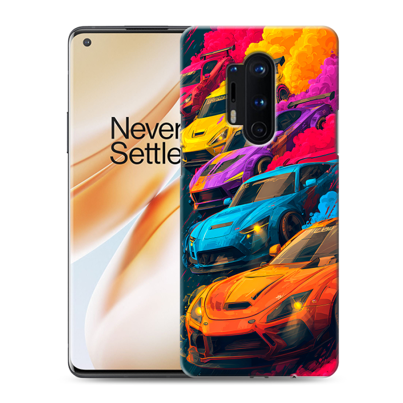Силиконовый противоударный чехол на OnePlus 8 Pro с принтом Тачки Силиконовый противоударный чехол на OnePlus 8 Pro с принтом Тачки