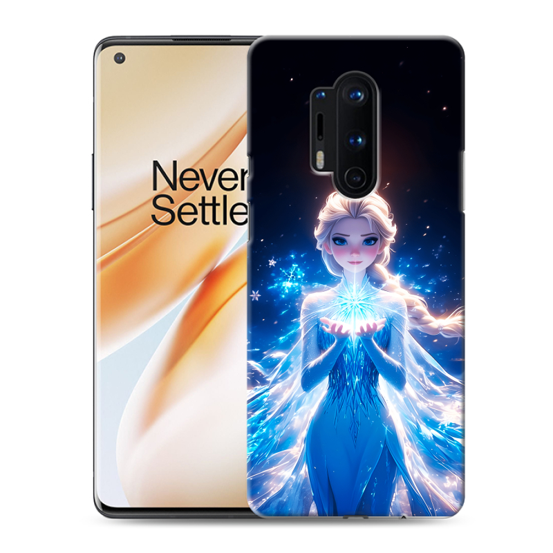 Силиконовый противоударный чехол на OnePlus 8 Pro с принтом Холодное сердце Frozen Силиконовый противоударный чехол на OnePlus 8 Pro с принтом Холодное сердце Frozen