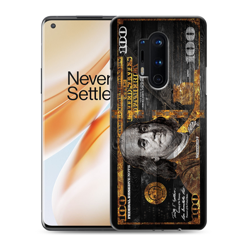 Силиконовый противоударный чехол на OnePlus 8 Pro с принтом Доллар деньги Силиконовый противоударный чехол на OnePlus 8 Pro с принтом Доллар деньги
