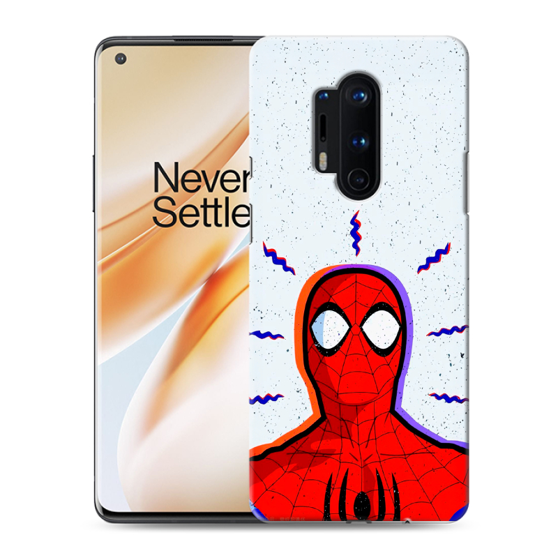 Силиконовый противоударный чехол на OnePlus 8 Pro с принтом Spiderman Человек паук Силиконовый противоударный чехол на OnePlus 8 Pro с принтом Spiderman Человек паук