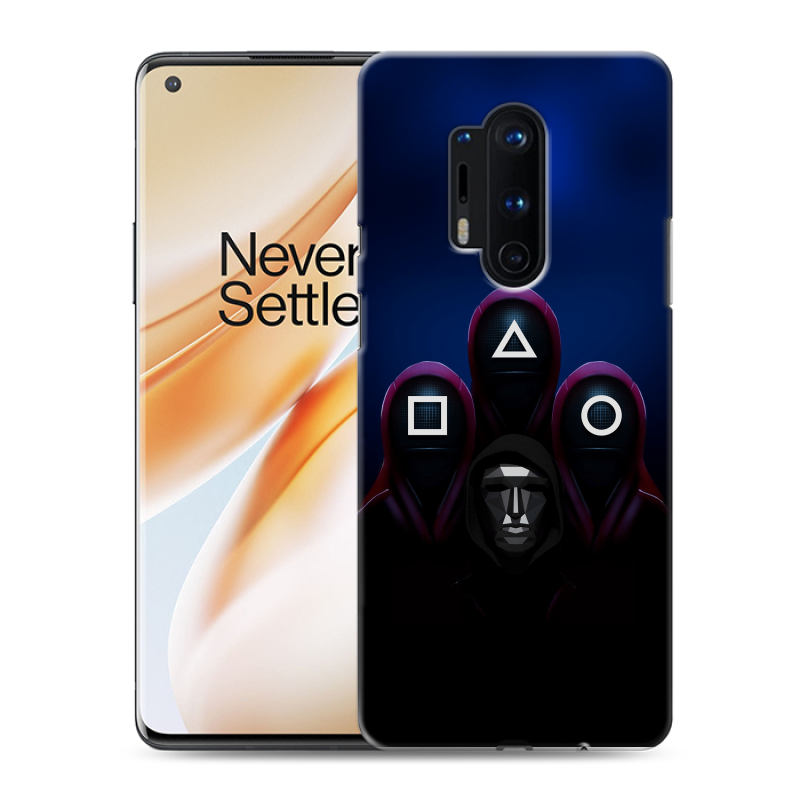 Силиконовый противоударный чехол на OnePlus 8 Pro с принтом Игра Кальмара Силиконовый противоударный чехол на OnePlus 8 Pro с принтом Игра Кальмара