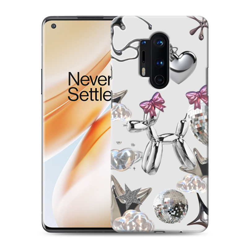 Силиконовый чехол на OnePlus 8 Pro с принтом Y2K Силиконовый чехол на OnePlus 8 Pro с принтом Y2K