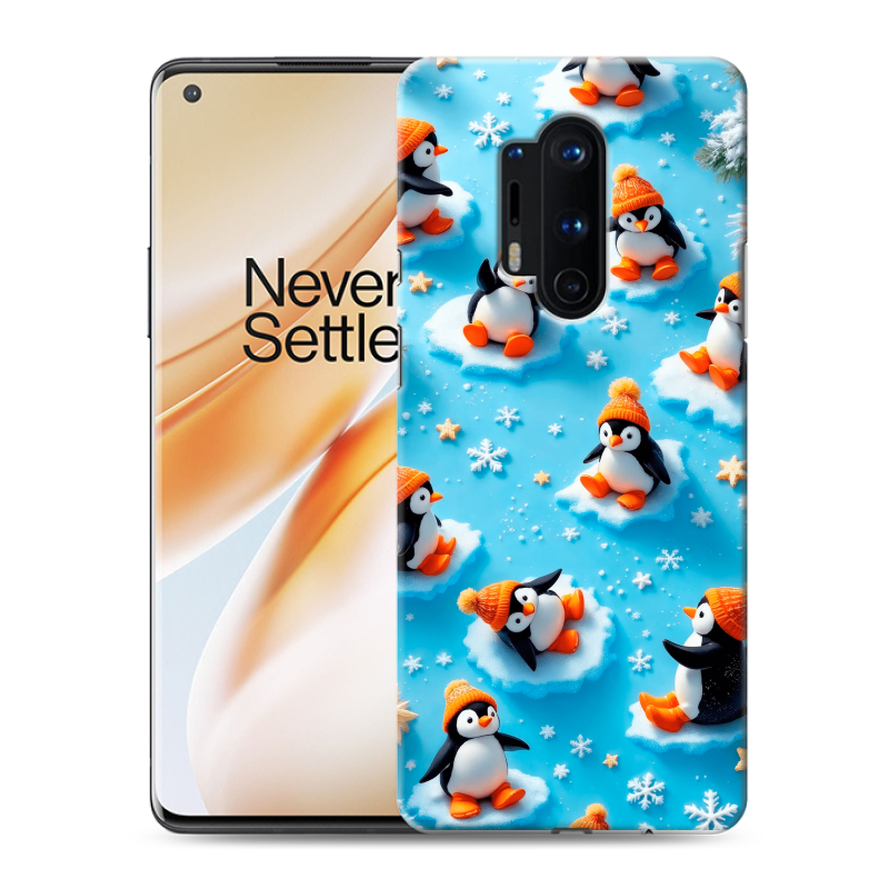 Силиконовый противоударный чехол на OnePlus 8 Pro с принтом Новый год Силиконовый противоударный чехол на OnePlus 8 Pro с принтом Новый год