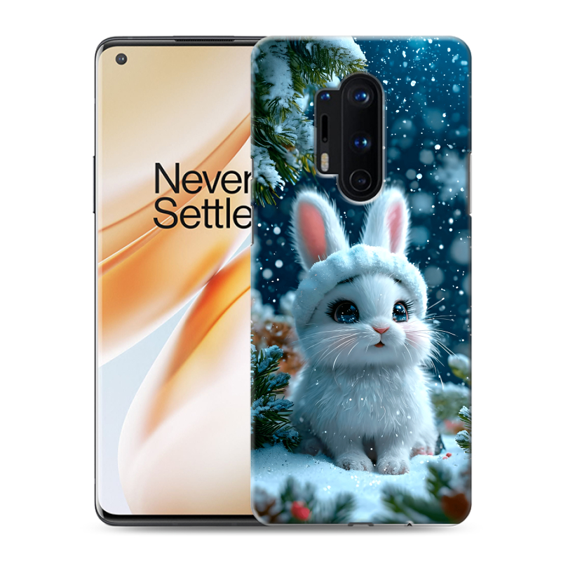 Силиконовый противоударный чехол на OnePlus 8 Pro с принтом Новый год Силиконовый противоударный чехол на OnePlus 8 Pro с принтом Новый год