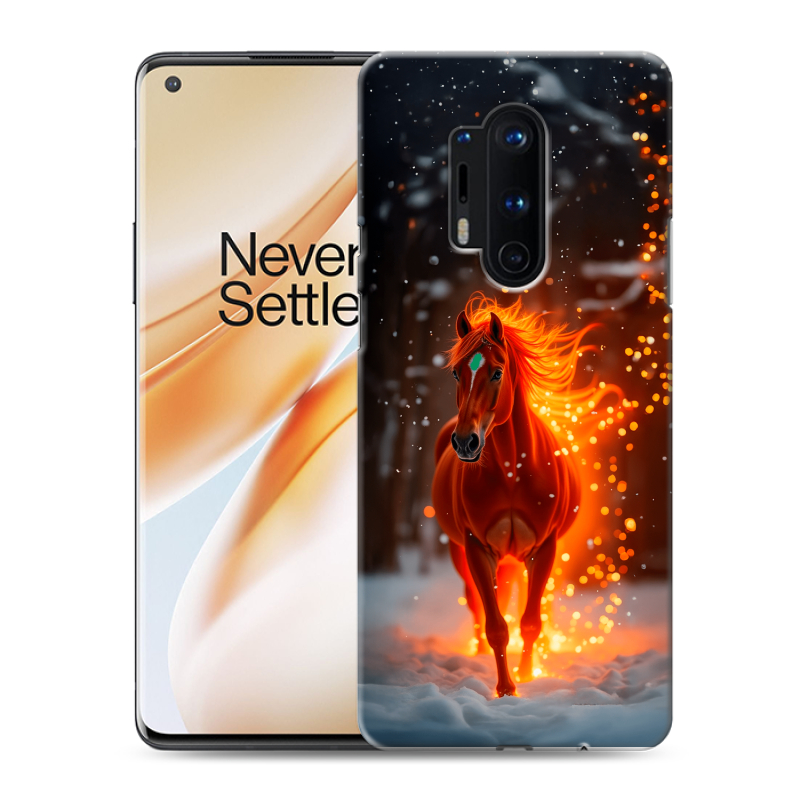 Силиконовый противоударный чехол на OnePlus 8 Pro с принтом Новый год Силиконовый противоударный чехол на OnePlus 8 Pro с принтом Новый год