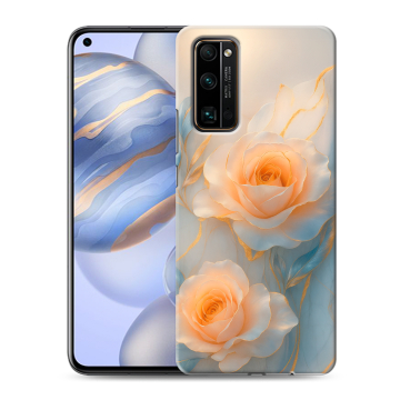Силиконовый противоударный чехол на Huawei Honor 30 с принтом Женский Силиконовый противоударный чехол на Huawei Honor 30 с принтом Женский