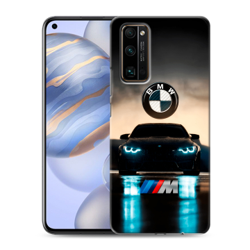 Силиконовый противоударный чехол на Huawei Honor 30 с принтом БМВ BMW Силиконовый противоударный чехол на Huawei Honor 30 с принтом БМВ BMW