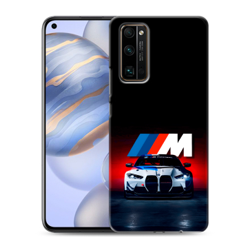 Силиконовый противоударный чехол на Huawei Honor 30 с принтом БМВ BMW Силиконовый противоударный чехол на Huawei Honor 30 с принтом БМВ BMW