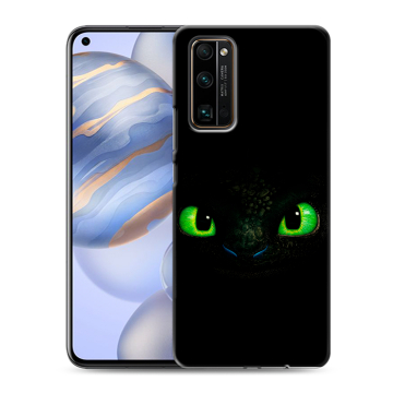 Силиконовый противоударный чехол на Huawei Honor 30 с принтом Как приручить дракона Силиконовый противоударный чехол на Huawei Honor 30 с принтом Как приручить дракона