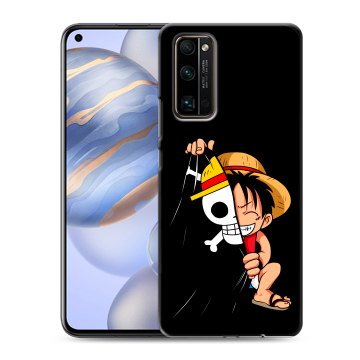 Силиконовый противоударный чехол на Huawei Honor 30 с принтом One Piece Ван Пис