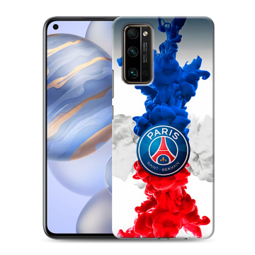 Силиконовый противоударный чехол на Huawei Honor 30 с принтом PSG ПСЖ