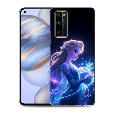 Силиконовый противоударный чехол на Huawei Honor 30 с принтом Холодное сердце Frozen Силиконовый противоударный чехол на Huawei Honor 30 с принтом Холодное сердце Frozen