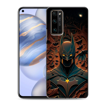 Силиконовый противоударный чехол на Huawei Honor 30 с принтом Batman Бэтмен