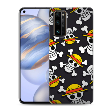 Силиконовый противоударный чехол на Huawei Honor 30 с принтом One Piece Ван Пис