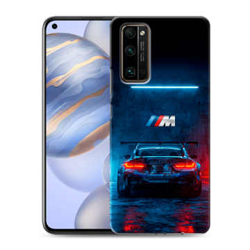 Силиконовый противоударный чехол на Huawei Honor 30 с принтом BMW БМВ Силиконовый противоударный чехол на Huawei Honor 30 с принтом BMW БМВ