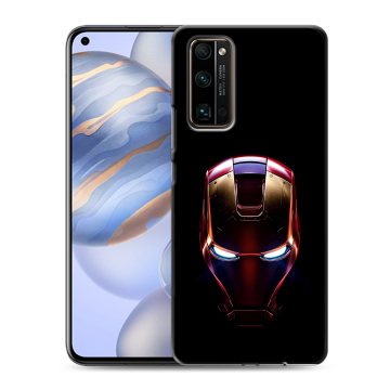 Силиконовый противоударный чехол на Huawei Honor 30 с принтом IronMan Железный человек Силиконовый противоударный чехол на Huawei Honor 30 с принтом IronMan Железный человек