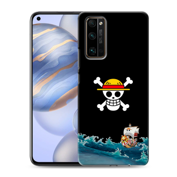 Силиконовый противоударный чехол на Huawei Honor 30 с принтом One Piece Ван Пис Силиконовый противоударный чехол на Huawei Honor 30 с принтом One Piece Ван Пис