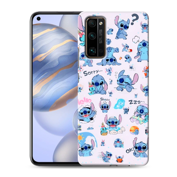 Силиконовый противоударный чехол на Huawei Honor 30 с принтом Лило и Стич