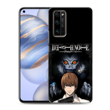 Силиконовый противоударный чехол на Huawei Honor 30 с принтом Death note Тетрадь смерти