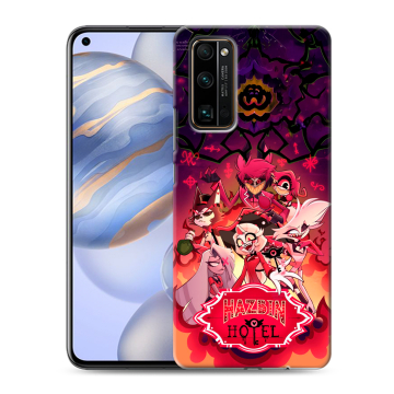 Силиконовый противоударный чехол на Huawei Honor 30 с принтом Hazbin Hotel Отель Хазбин Силиконовый противоударный чехол на Huawei Honor 30 с принтом Hazbin Hotel Отель Хазбин