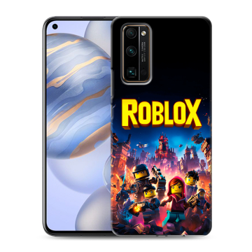 Силиконовый противоударный чехол на Huawei Honor 30 с принтом Roblox Роблокс Силиконовый противоударный чехол на Huawei Honor 30 с принтом Roblox Роблокс