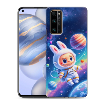 Силиконовый противоударный чехол на Huawei Honor 30 с принтом Labubu Лабубу Силиконовый противоударный чехол на Huawei Honor 30 с принтом Labubu Лабубу