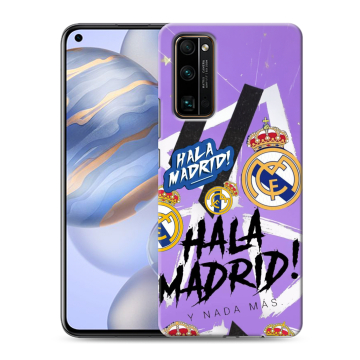 Силиконовый противоударный чехол на Huawei Honor 30 с принтом Real Madrid Реал Мадрид Силиконовый противоударный чехол на Huawei Honor 30 с принтом Real Madrid Реал Мадрид