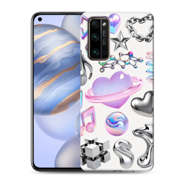 Силиконовый противоударный чехол на Huawei Honor 30 с принтом Y2K Силиконовый противоударный чехол на Huawei Honor 30 с принтом Y2K