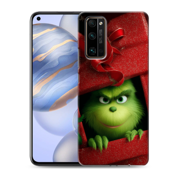 Силиконовый противоударный чехол на Huawei Honor 30 с принтом Новый год