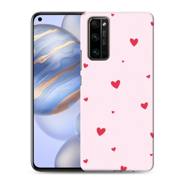 Силиконовый противоударный чехол на Huawei Honor 30 с принтом для девочек Силиконовый противоударный чехол на Huawei Honor 30 с принтом для девочек