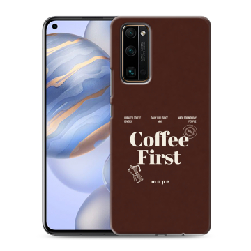 Силиконовый противоударный чехол на Huawei Honor 30 с принтом женский Силиконовый противоударный чехол на Huawei Honor 30 с принтом женский
