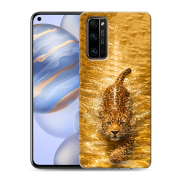 Силиконовый противоударный чехол на Huawei Honor 30 с принтом женский Силиконовый противоударный чехол на Huawei Honor 30 с принтом женский