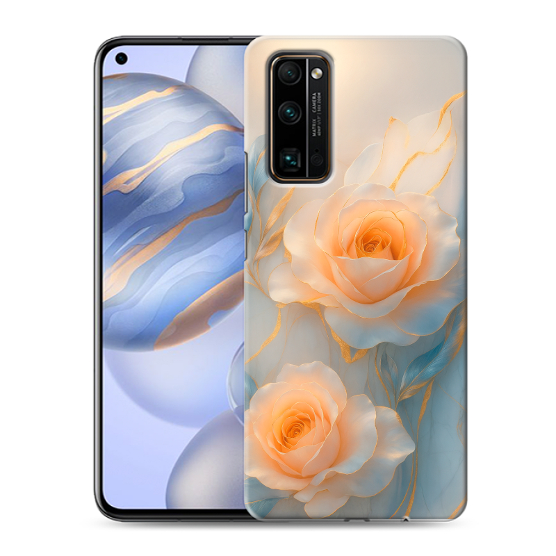 Силиконовый противоударный чехол на Huawei Honor 30 с принтом Женский Силиконовый противоударный чехол на Huawei Honor 30 с принтом Женский