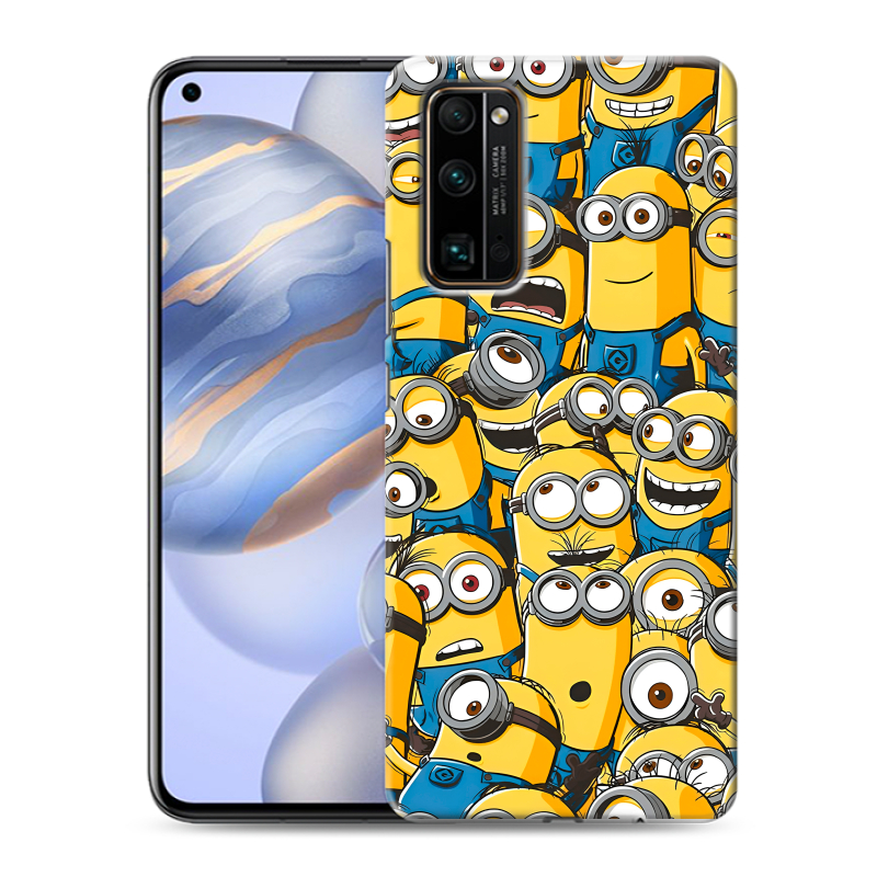 Пластиковый чехол на Huawei Honor 30 с принтом Миньоны Пластиковый чехол на Huawei Honor 30 с принтом Миньоны
