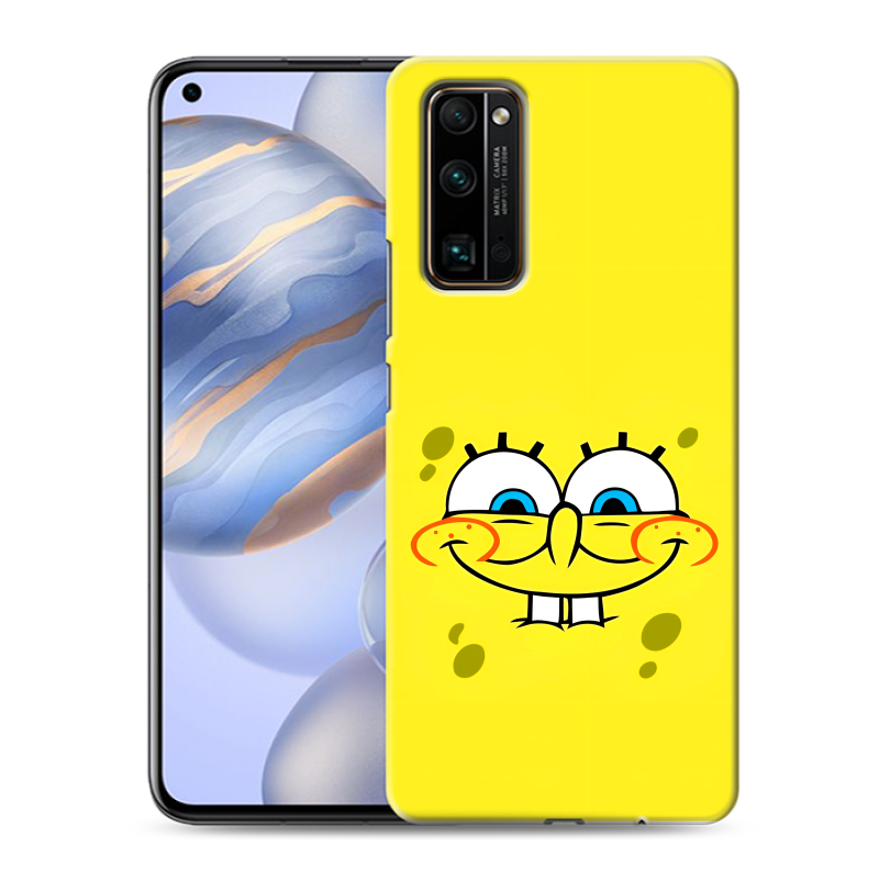 Пластиковый чехол на Huawei Honor 30 с принтом спанчбоб спанч боб Пластиковый чехол на Huawei Honor 30 с принтом спанчбоб спанч боб