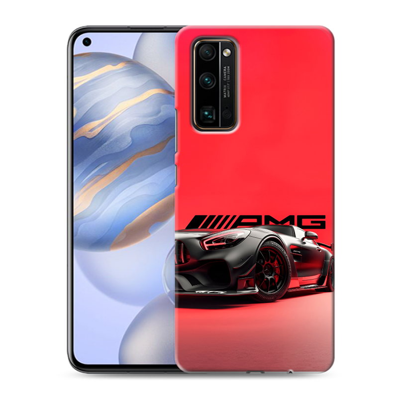Пластиковый чехол на Huawei Honor 30 с принтом Мерседес Mercedes AMG Пластиковый чехол на Huawei Honor 30 с принтом Мерседес Mercedes AMG