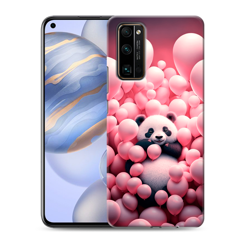 Пластиковый чехол на Huawei Honor 30 с принтом Панда Пластиковый чехол на Huawei Honor 30 с принтом Панда