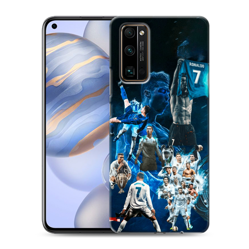 Пластиковый чехол на Huawei Honor 30 с принтом Реал Роналдо Пластиковый чехол на Huawei Honor 30 с принтом Реал Роналдо