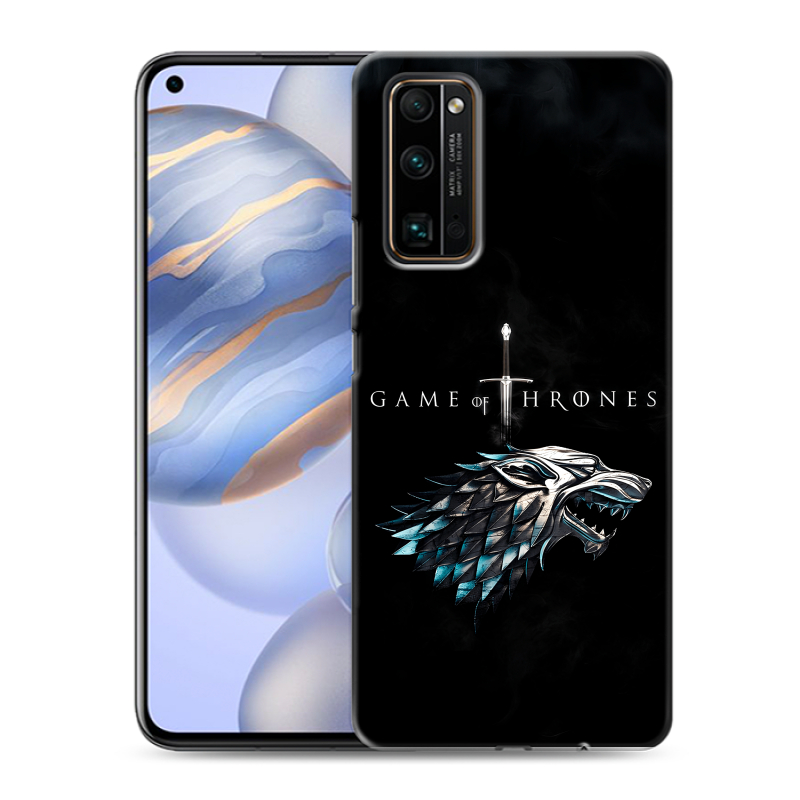 Силиконовый противоударный чехол на Huawei Honor 30 с принтом Игра Престолов Game Thrones Силиконовый противоударный чехол на Huawei Honor 30 с принтом Игра Престолов Game Thrones