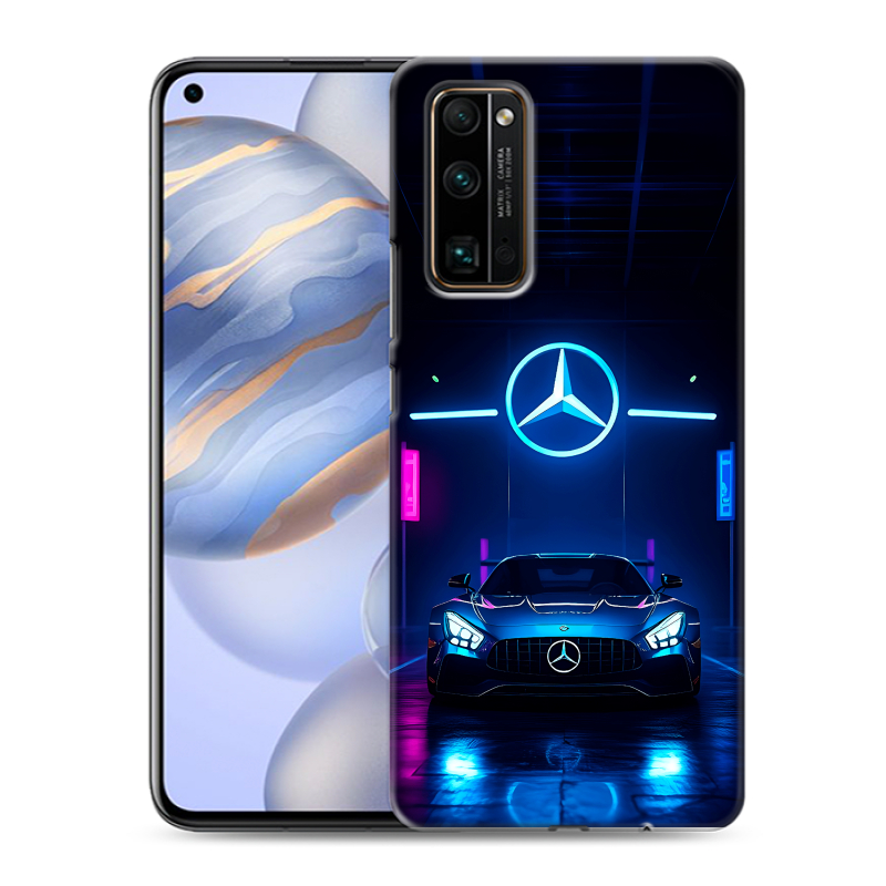 Пластиковый чехол на Huawei Honor 30 с принтом Mercedes Мерседес Пластиковый чехол на Huawei Honor 30 с принтом Mercedes Мерседес