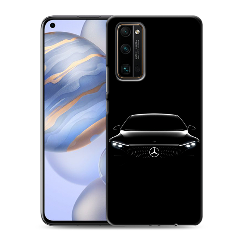 Силиконовый противоударный чехол на Huawei Honor 30 с принтом Mercedes Мерседес Силиконовый противоударный чехол на Huawei Honor 30 с принтом Mercedes Мерседес