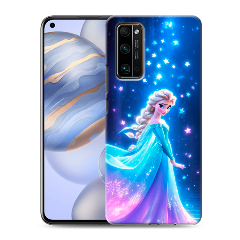 Пластиковый чехол на Huawei Honor 30 с принтом Холодное сердце Frozen Пластиковый чехол на Huawei Honor 30 с принтом Холодное сердце Frozen