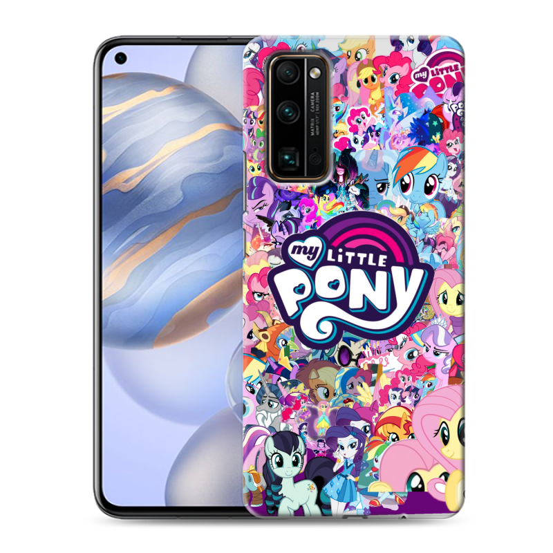 Пластиковый чехол на Huawei Honor 30 с принтом My little pony Дружба чудо Пластиковый чехол на Huawei Honor 30 с принтом My little pony Дружба чудо