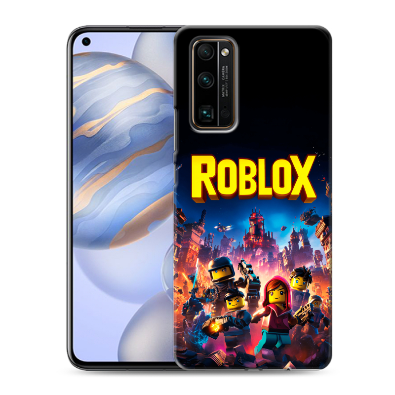 Пластиковый чехол на Huawei Honor 30 с принтом Roblox Роблокс Пластиковый чехол на Huawei Honor 30 с принтом Roblox Роблокс