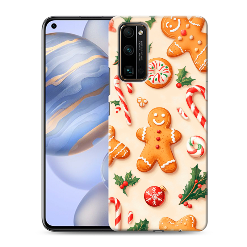 Пластиковый чехол на Huawei Honor 30 с принтом Новый год Пластиковый чехол на Huawei Honor 30 с принтом Новый год