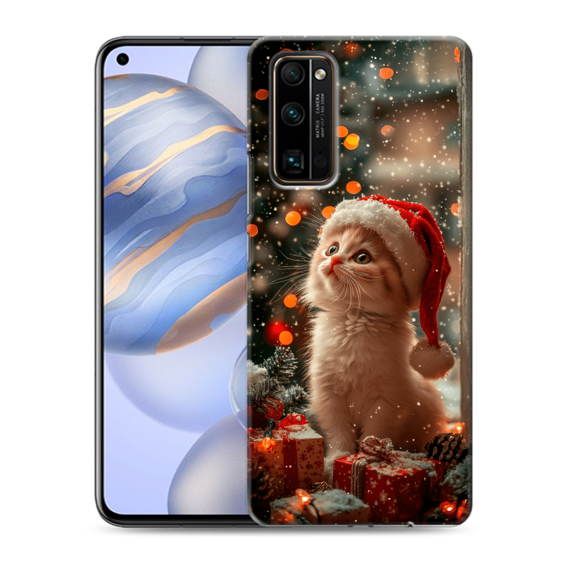 Пластиковый чехол на Huawei Honor 30 с принтом Новый год Пластиковый чехол на Huawei Honor 30 с принтом Новый год