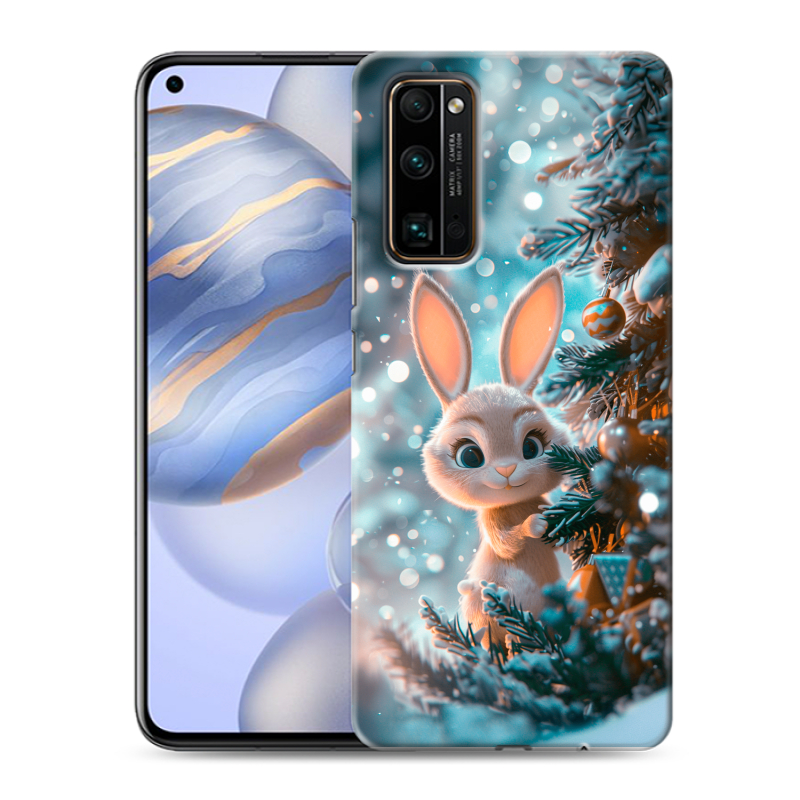 Пластиковый чехол на Huawei Honor 30 с принтом Новый год Пластиковый чехол на Huawei Honor 30 с принтом Новый год