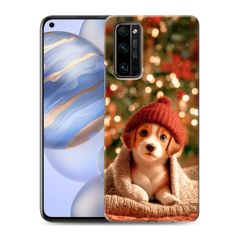 Пластиковый чехол на Huawei Honor 30 с принтом Новый год Пластиковый чехол на Huawei Honor 30 с принтом Новый год